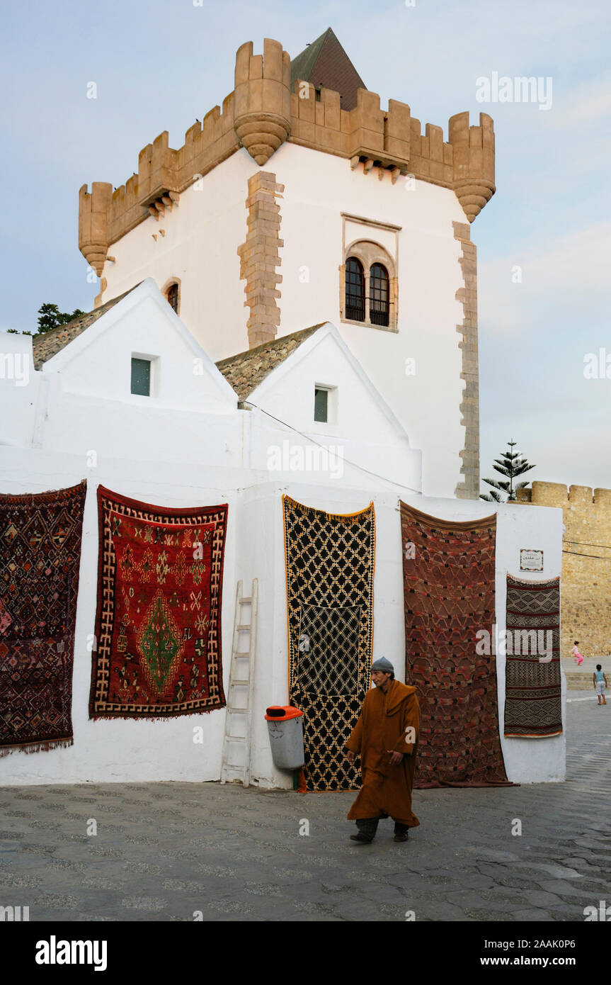 Asilah, Maroc Banque D'Images