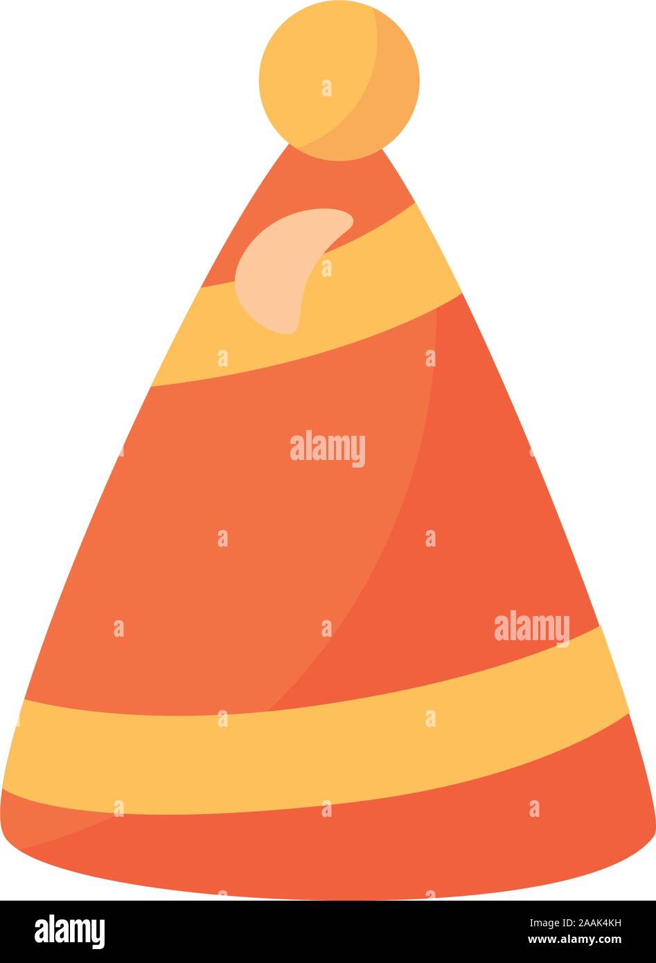 L'icône d'anniversaire célébration hat Illustration de Vecteur