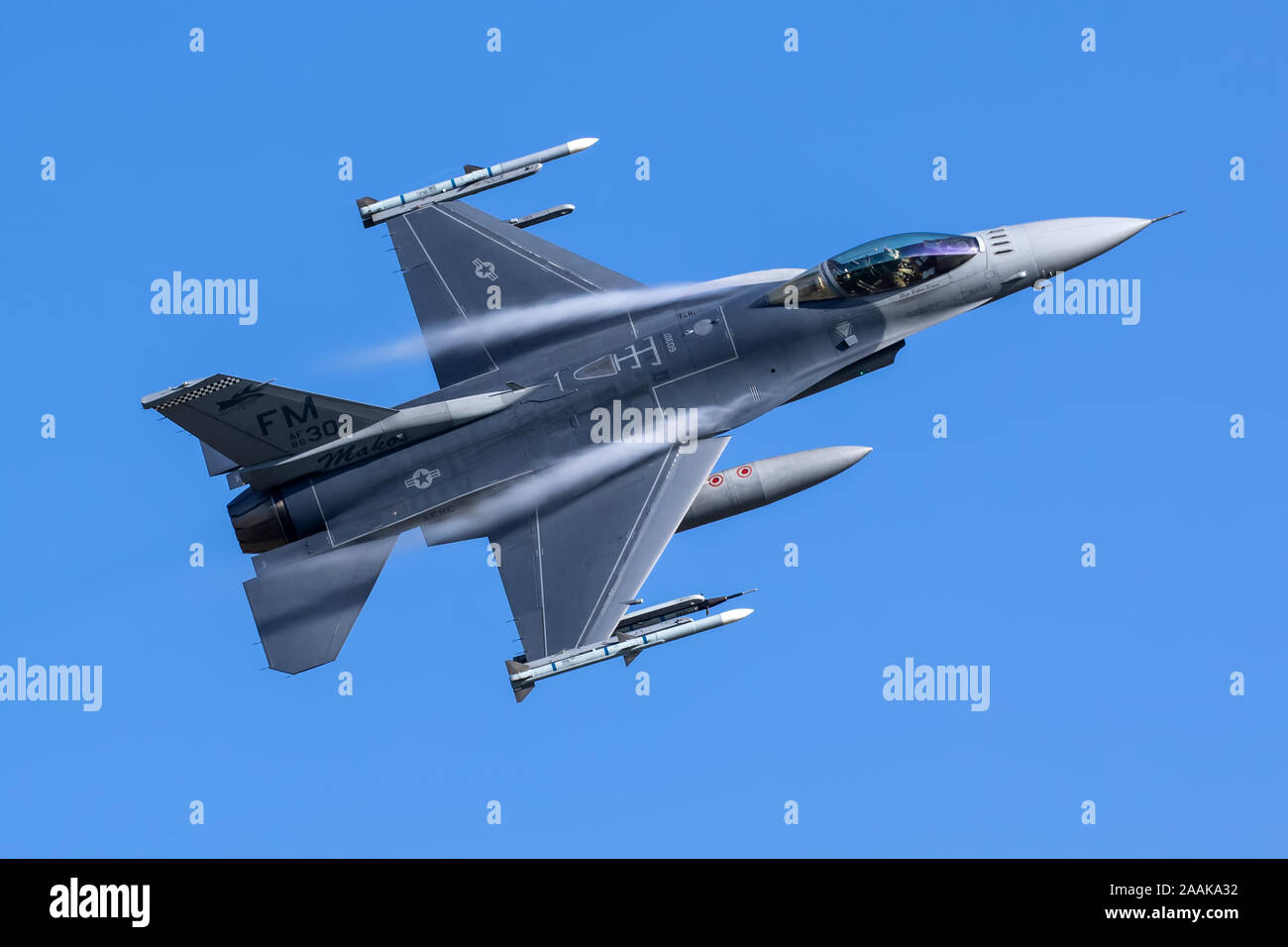 F-16C Fighting Falcon Banque D'Images