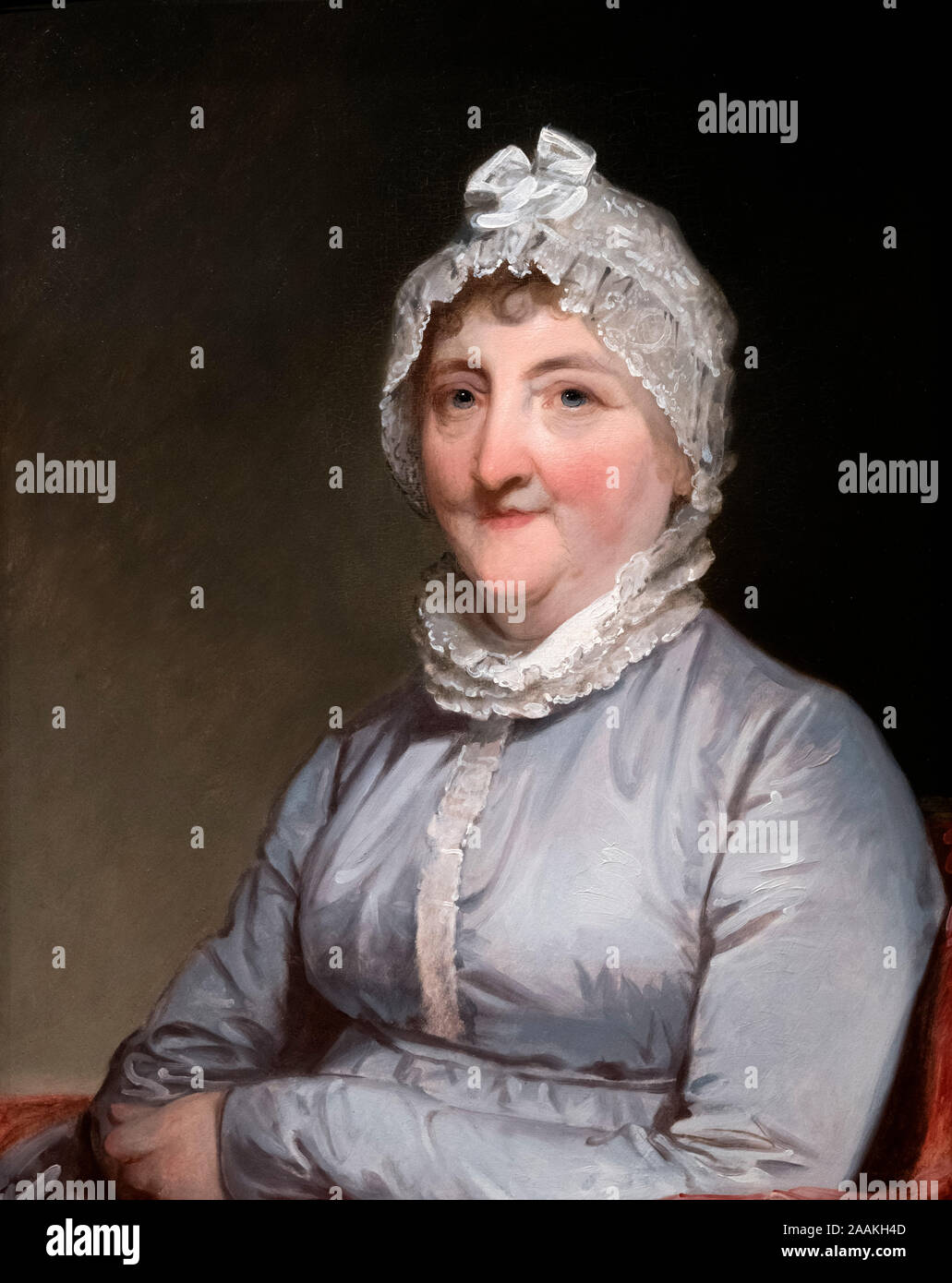 Mme Paul Revere (Rachel Walker : 1735-1818) par Gilbert Stuart (1755-1828), huile sur panneau, 1813 Banque D'Images