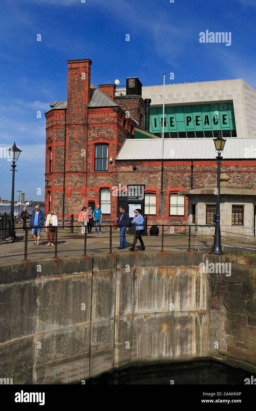 Bâtiment de pilotage, Canning Dock, Liverpool, Angleterre, Royaume-Uni Banque D'Images