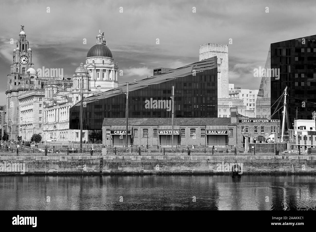 Canning Dock, Liverpool, Angleterre, Royaume-Uni Banque D'Images