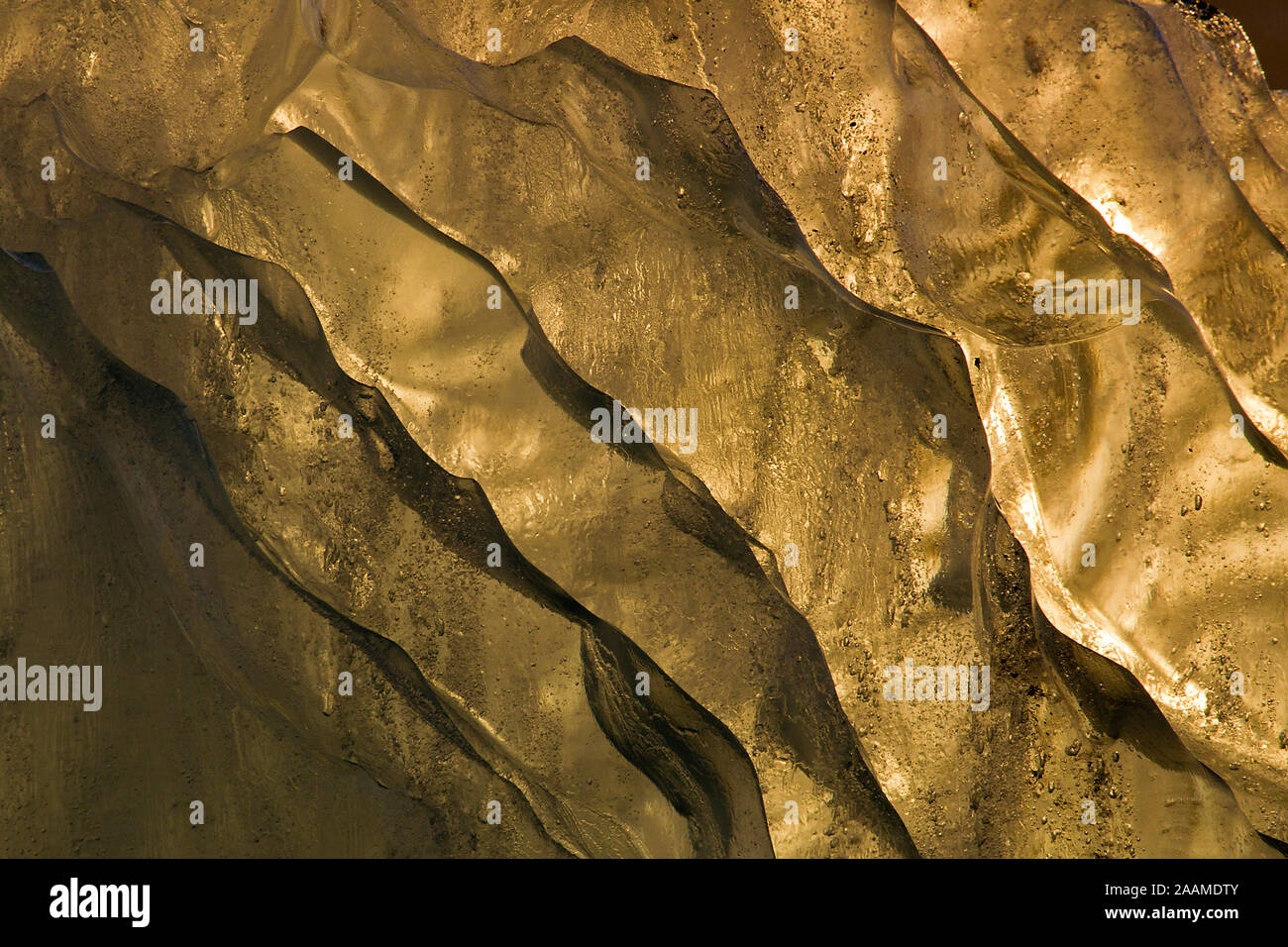 Spitzberg, Landschaft mit Wolkenstimmung Banque D'Images
