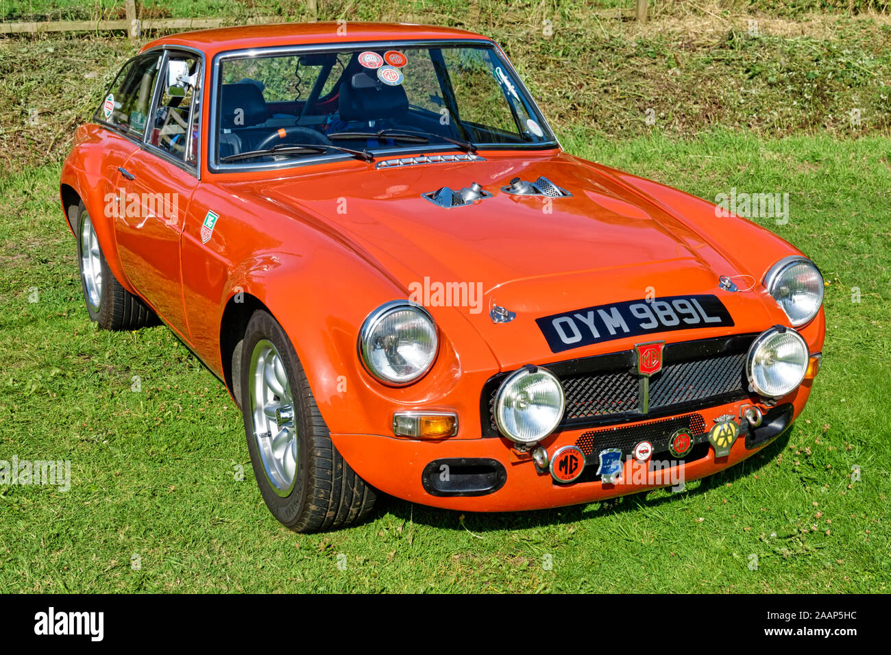 Une 1974 GT MGB V8 Sebring voiture de sport classique Banque D'Images