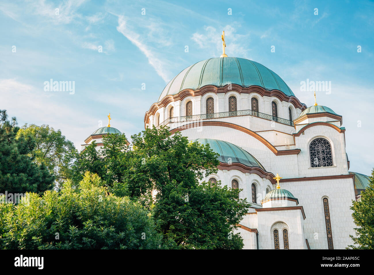 Cathédrale orthodoxe de Saint Sava, Hram Svetog Save à Belgrade, Serbie Photo Stock Alamy