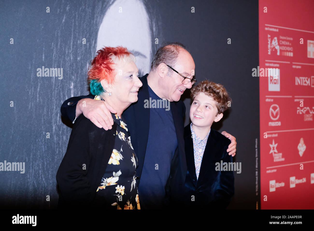 Turin, Italie. 22 Nov, 2019. La 37e édition du Festival du Film de Turin. (Photo par Bruno Brizzi/Pacific Press) Credit : Pacific Press Agency/Alamy Live News Banque D'Images