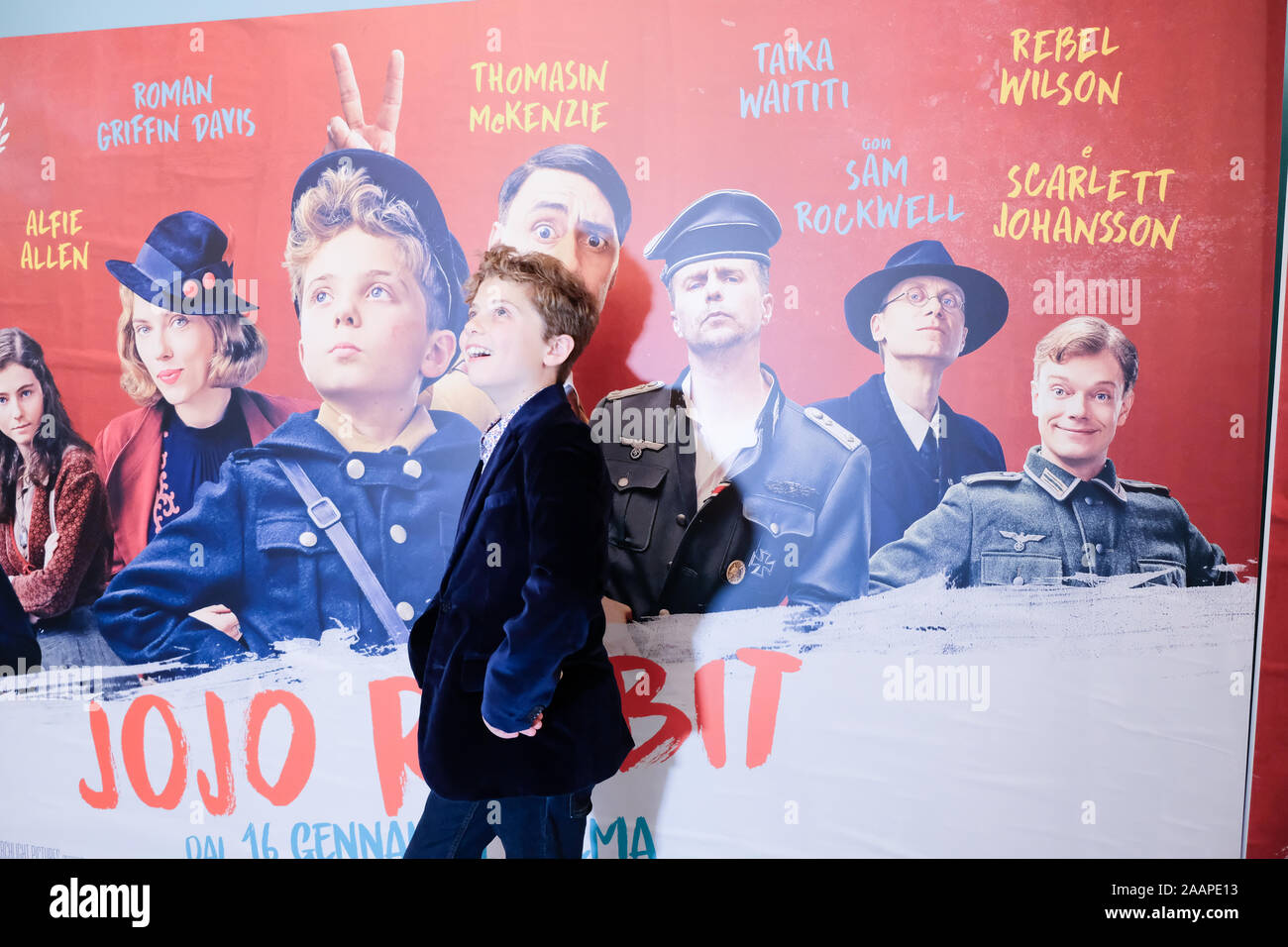 Turin, Italie. 22 Nov, 2019. La 37e édition du Festival du Film de Turin. (Photo par Bruno Brizzi/Pacific Press) Credit : Pacific Press Agency/Alamy Live News Banque D'Images