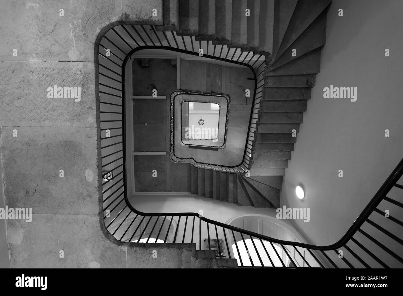L'escalier, Somerset House, The Strand, London City, Angleterre Banque D'Images
