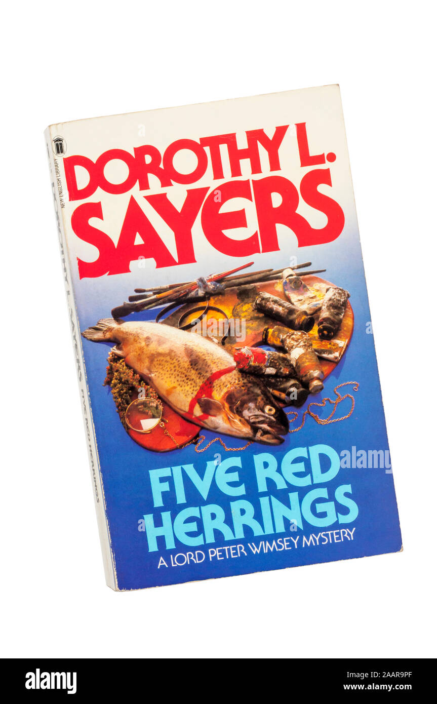 Cinq tentatives de diversion a été le 6e roman du crime par Dorothy Sayers L doté du gentleman detective Lord Peter Wimsey. Il a d'abord été publié en 1931. Banque D'Images