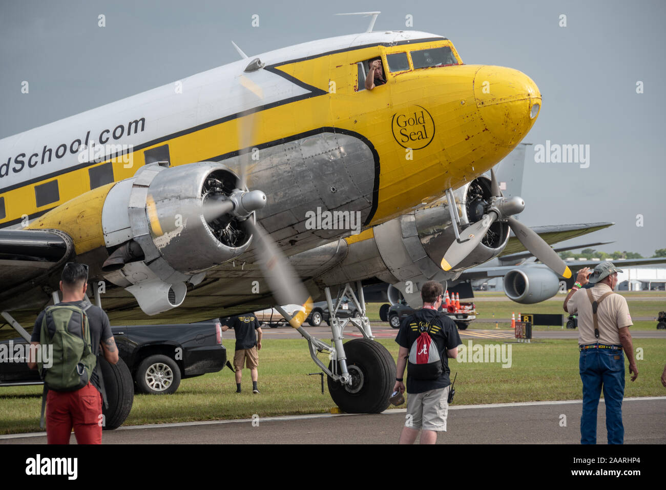 Sun n' Fun airshow, Lakeland en Floride Banque D'Images