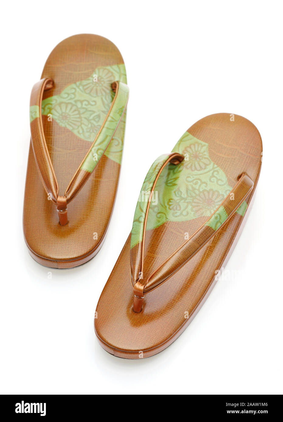 Sandales Japonaises High Zori - Semelle En Caoutchouc, Intérieur Paille De Riz (goza) - Talon 6 Cm - Taille 37 (convient 37-38)