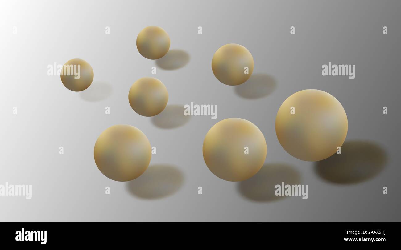 Sphère 3D vector background. design réaliste en eps 10 Illustration de Vecteur