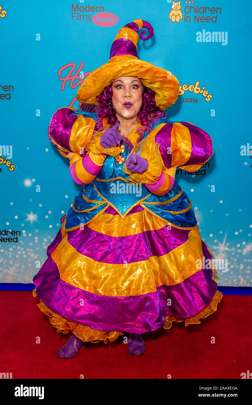 Londres, Royaume-Uni. 24 novembre 2019. Jennie Dale assiste au spectacle de Noël Cbeebies : Hansel & Gretel UK Premiere tenue au Cineworld, Leicester Square. Crédit : Peter Manning/Alamy Live News Banque D'Images