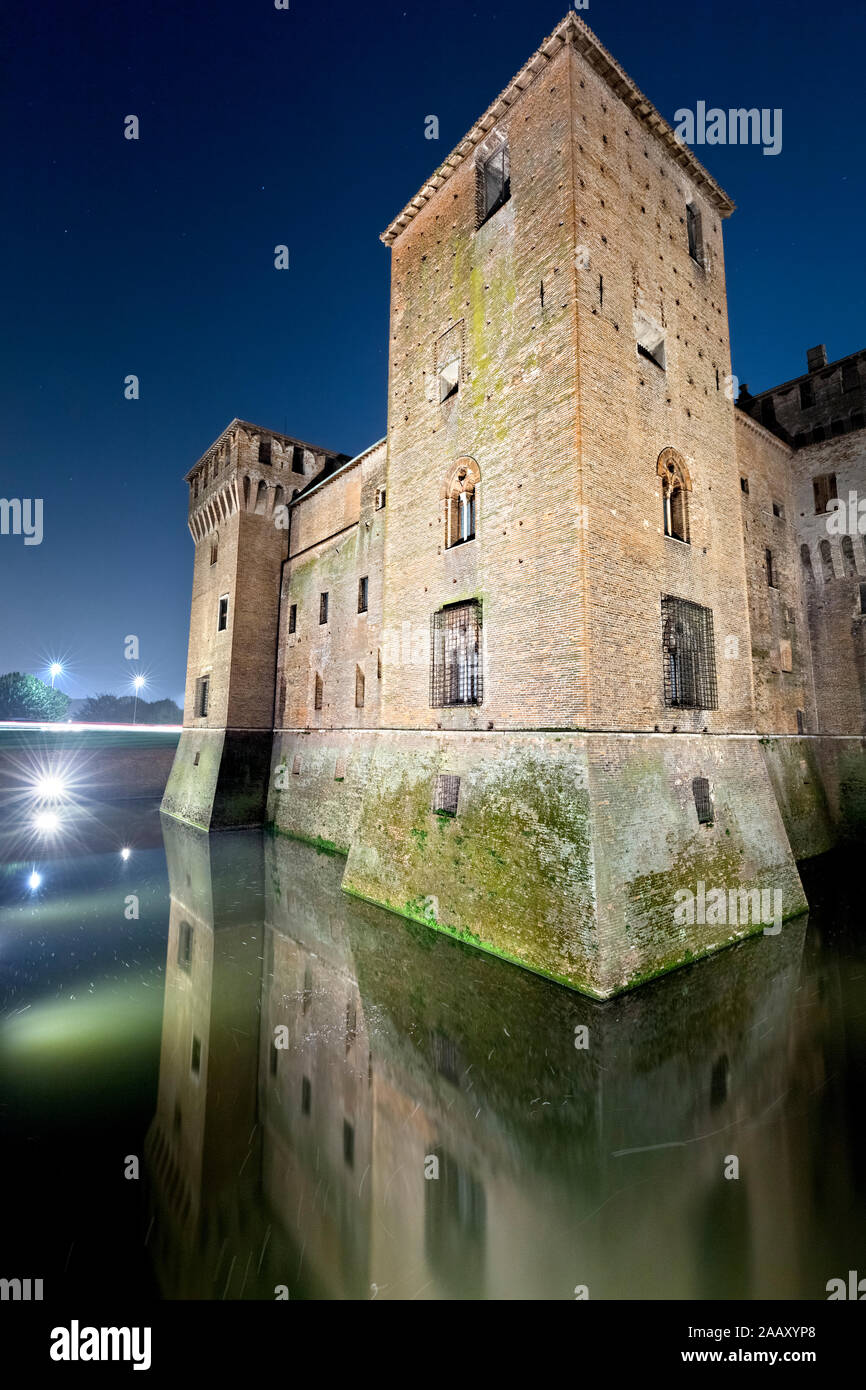 Le château de San Giorgio est l'un des symboles de la ville de Mantoue. Mantoue, Lombardie, Italie, Europe. Banque D'Images