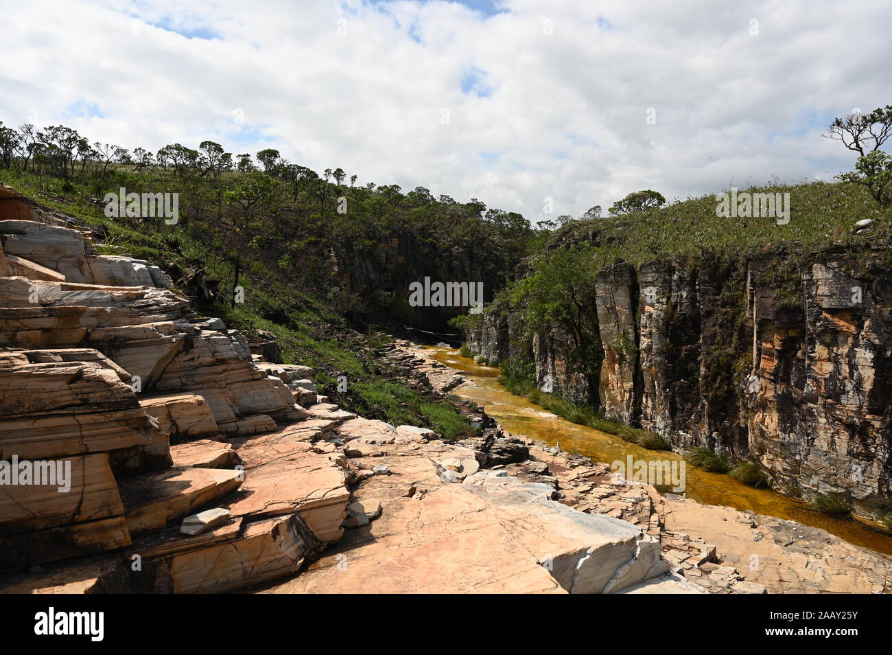 Des canyons à Capitolio - MG - Brésil Banque D'Images