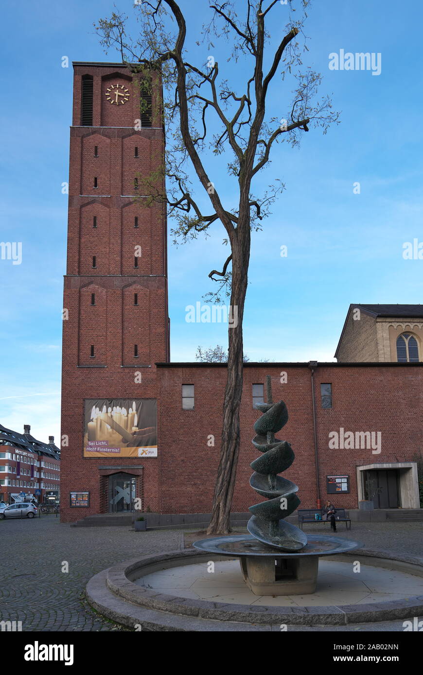 St Johann Baptist - Eglise à Cologne Banque D'Images