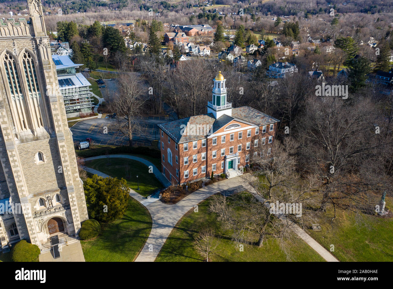 Hall de Griffin, Williams College, Williamstown, Massachusetts Banque D'Images