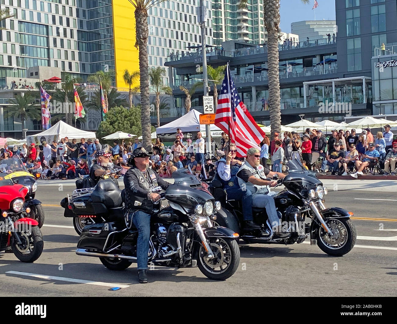 PARADE DE LA FÊTE DE LA MARINE DE SAN DIEGO. Photo : Tony Gale Banque D'Images