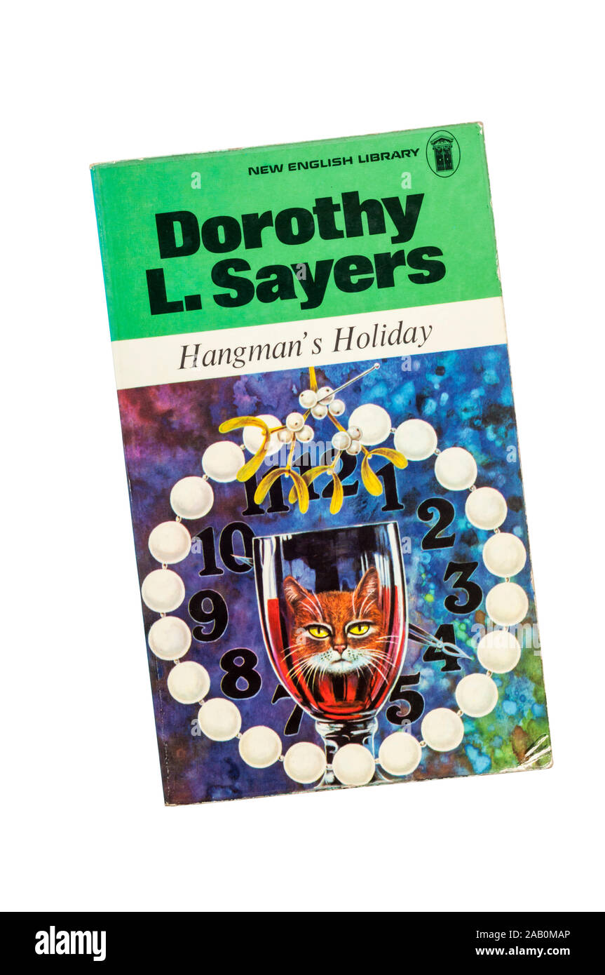 Un dvd copie de Hangman's Holiday par Dorothy Sayers L. Un recueil de courts récits de la criminalité, il a d'abord été publié en 1933. Banque D'Images