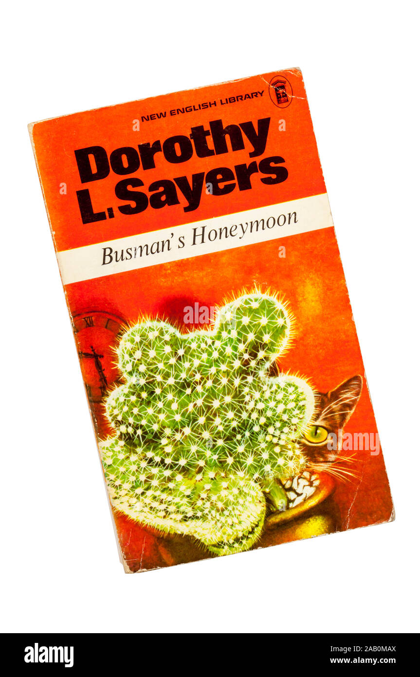 L'Busman de miel a été le 11e et dernier roman du crime par Dorothy Sayers L doté du gentleman detective Lord Peter Wimsey. D'abord publié en 1937. Banque D'Images