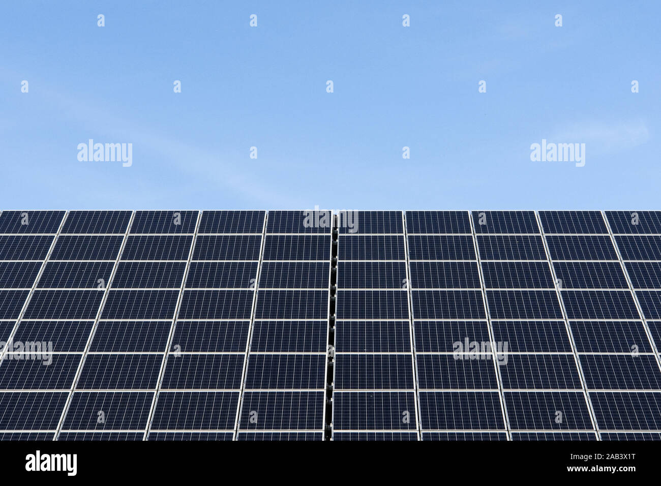 Les cellules solaires| |Solarzellen Banque D'Images