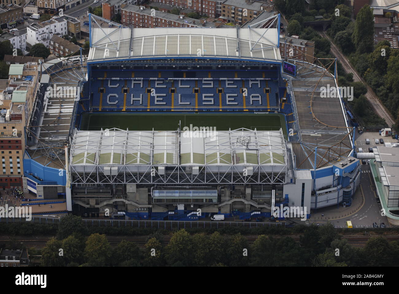 Stamford Bridge Chelsea F.C. Banque D'Images