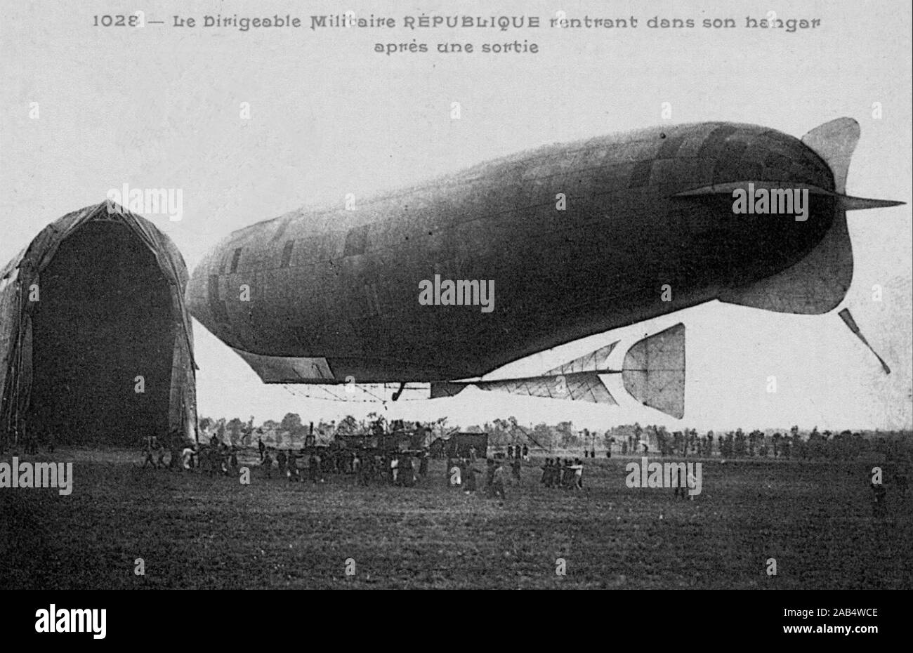 Carte postale historique 1909. France Banque D'Images