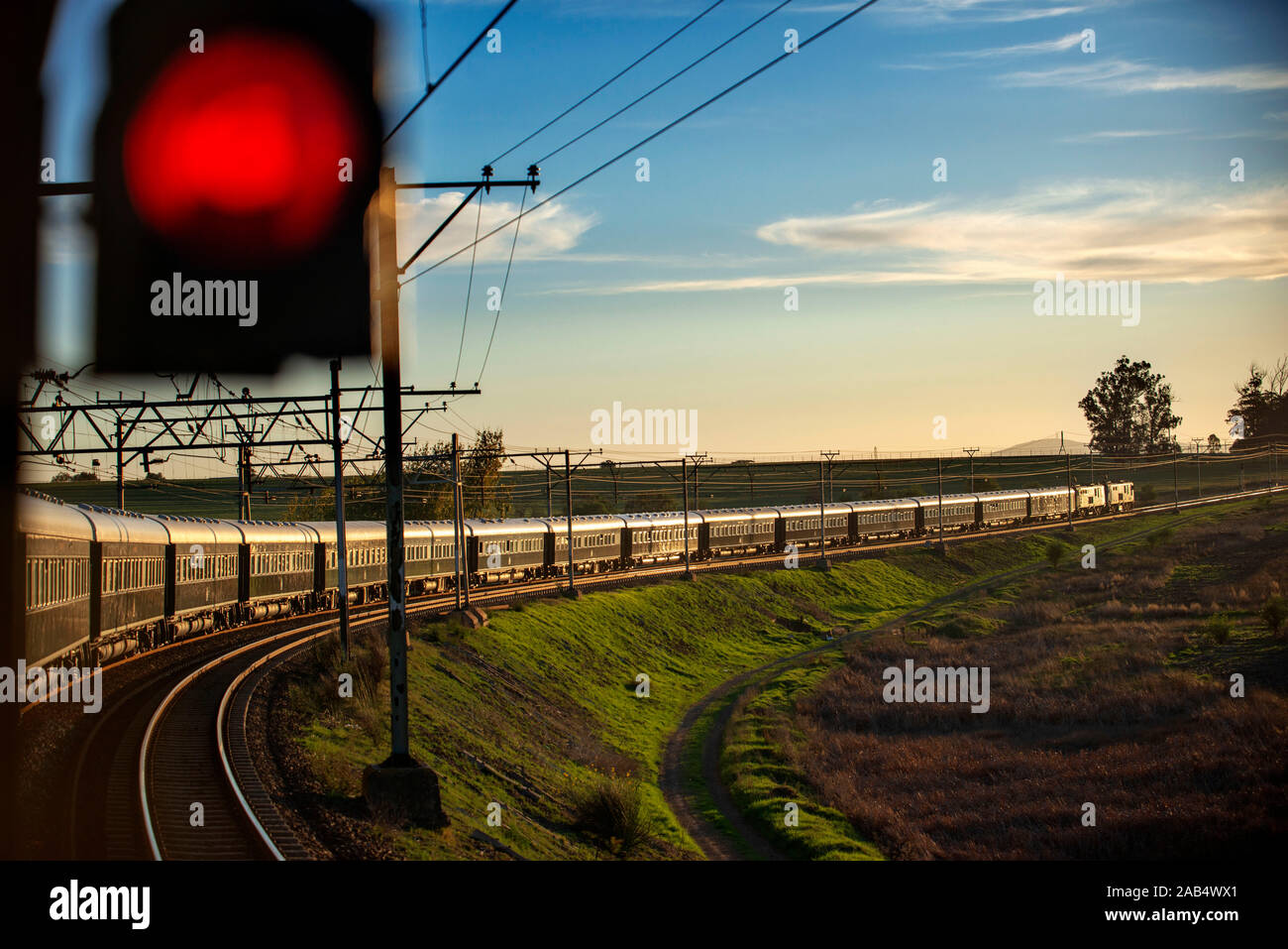 Le Rovos Rail train de luxe voyagez entre Cape Town et de Pretoria en — free download