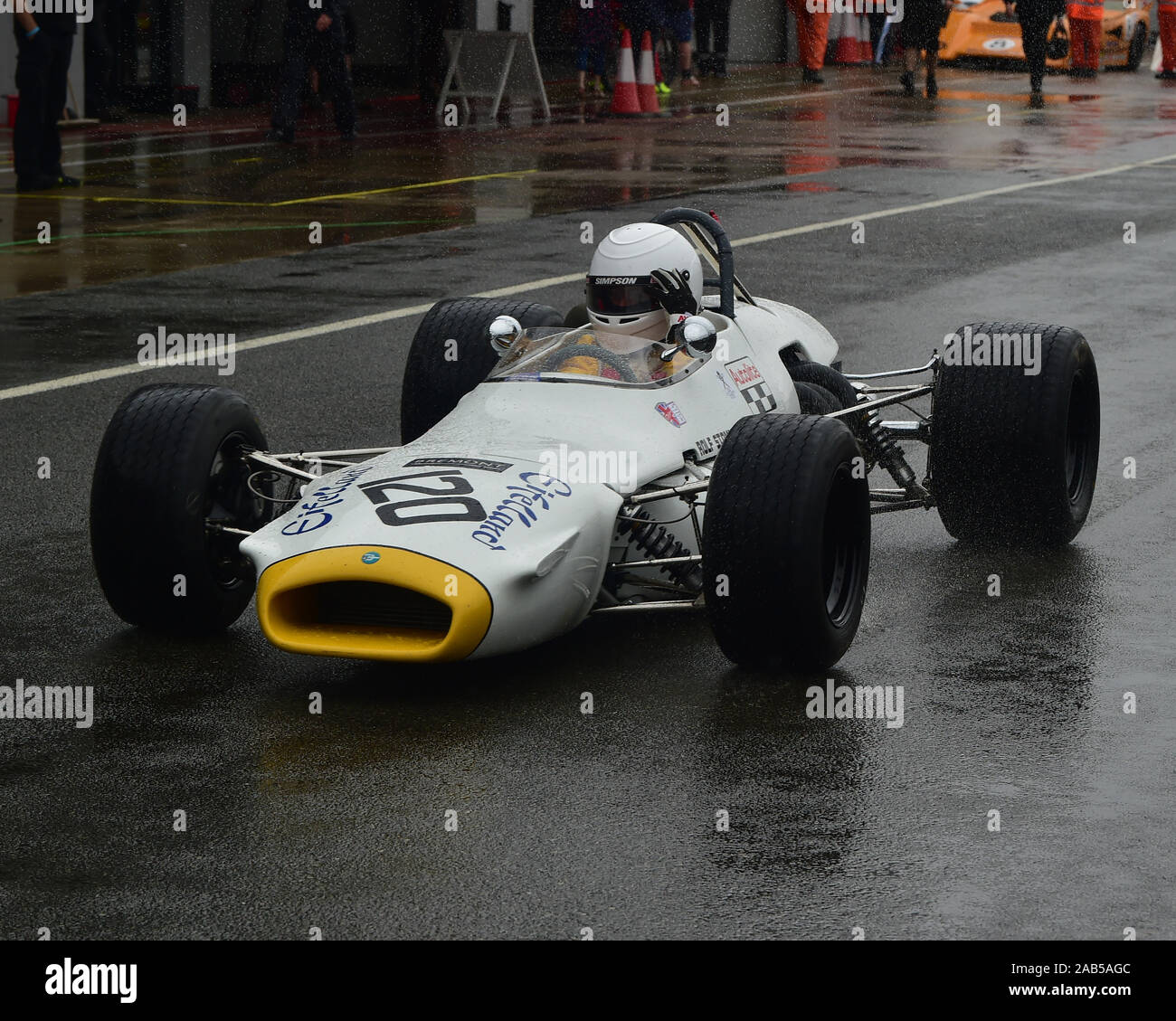 Simon Langman, Brabham BT30, historique, Formule 2 Formule 2 historiques HSCC, Silverstone Classic, juillet 2019, Silverstone, Chris McEvoy, circuit, c Banque D'Images