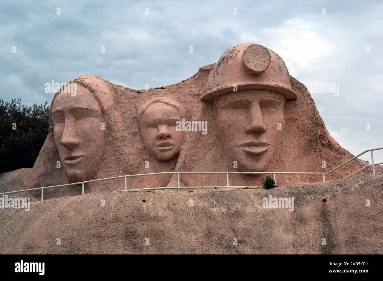 Monument des mineurs, Rangágua, Chili Banque D'Images