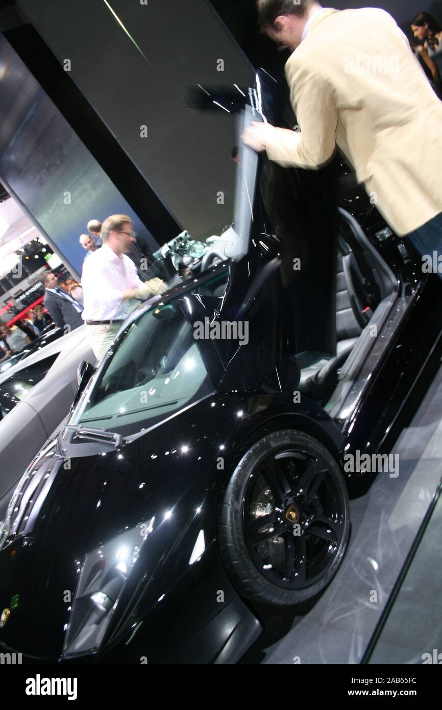 Lamborghini a présenté au salon IAA de Francfort 2007 Banque D'Images