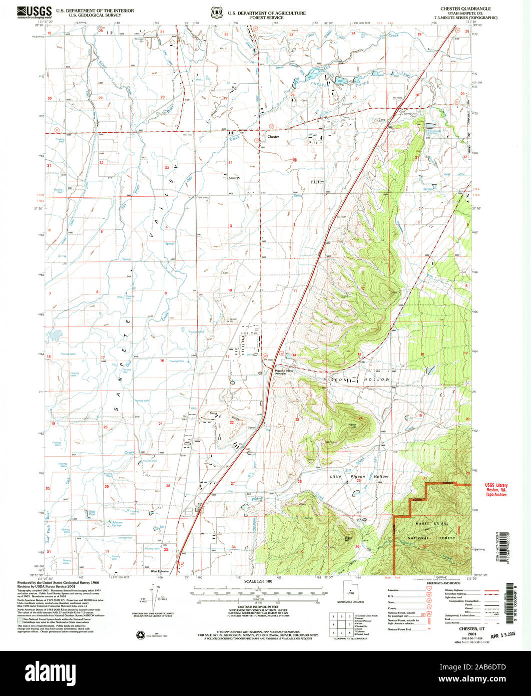 UT Chester 2485812001 Restauration 24000 Banque D'Images