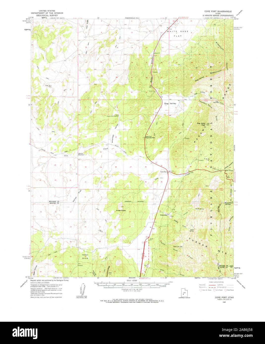 UT Cove Fort 2487281962 Restauration 62500 Banque D'Images