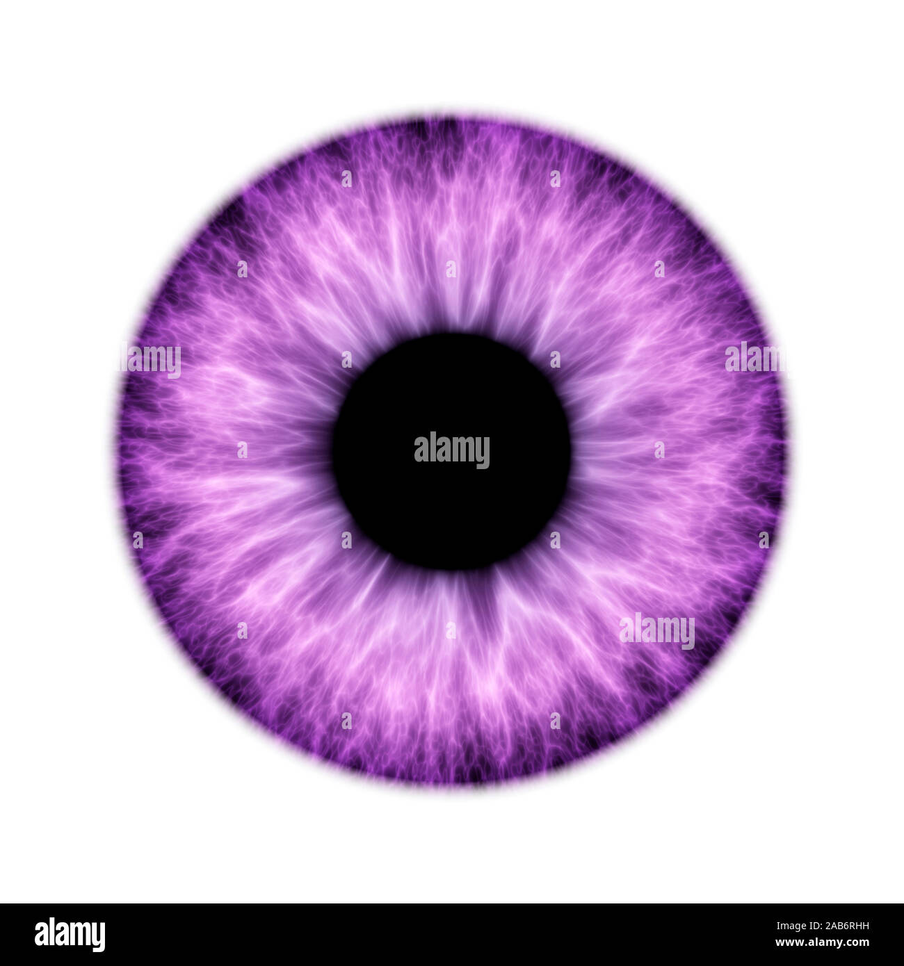 Une illustration d'une belle texture de l'iris de couleur Banque D'Images