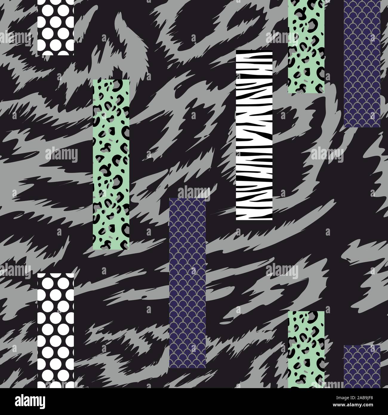 Motif peau animale transparente.Leopard,zebra,polka dot. - Vector Illustration de Vecteur