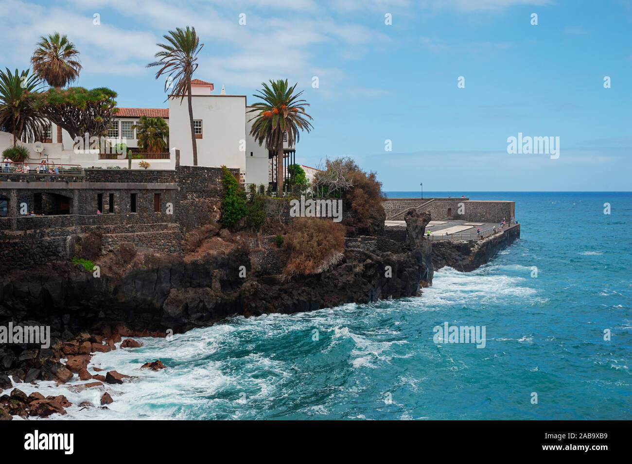 Punta del Viento, promenade pittoresque à Puerto de la Cruz, Tenerife, îles Canaries, Espagne Banque D'Images
