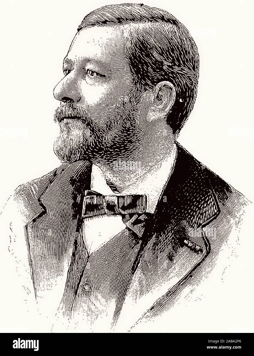 François Félix Tisserand, (13 janvier 1845 - 20 octobre 1896) était un astronome Français Banque D'Images
