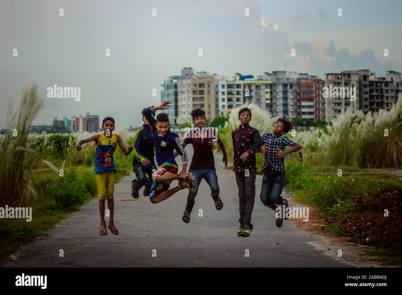 Meilleur belle enfance vie au Bangladesh Banque D'Images