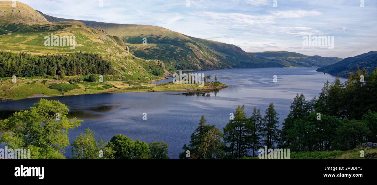 Haweswater, Lake District, Cumbria, UK Vue nord de la Rigg à grains longs, Banque D'Images
