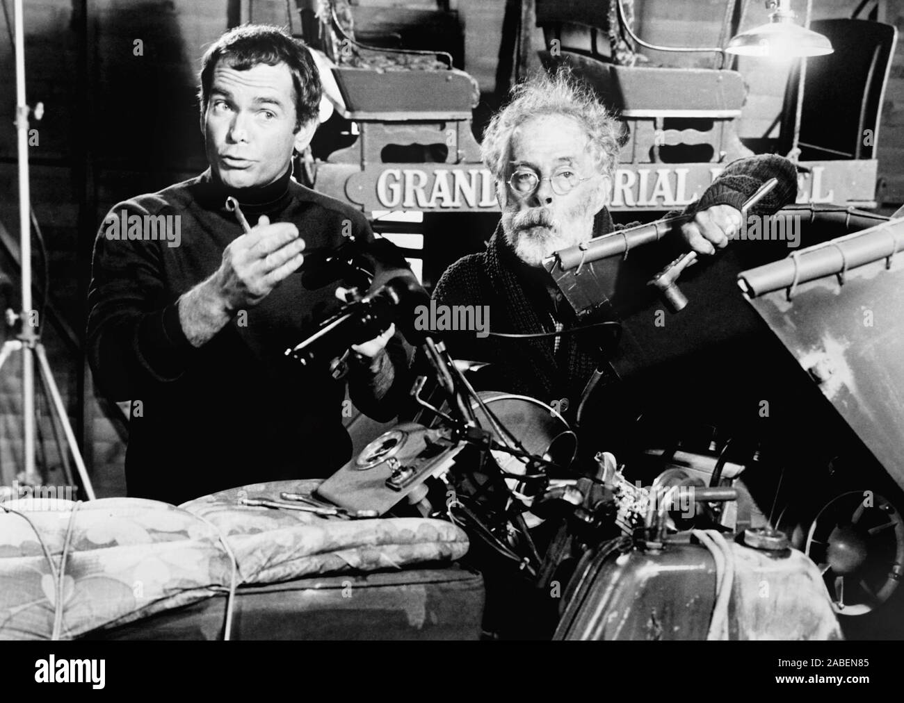 SNOWBALL EXPRESS, à partir de la gauche : Dean Jones, Harry Morgan, 1972 Banque D'Images
