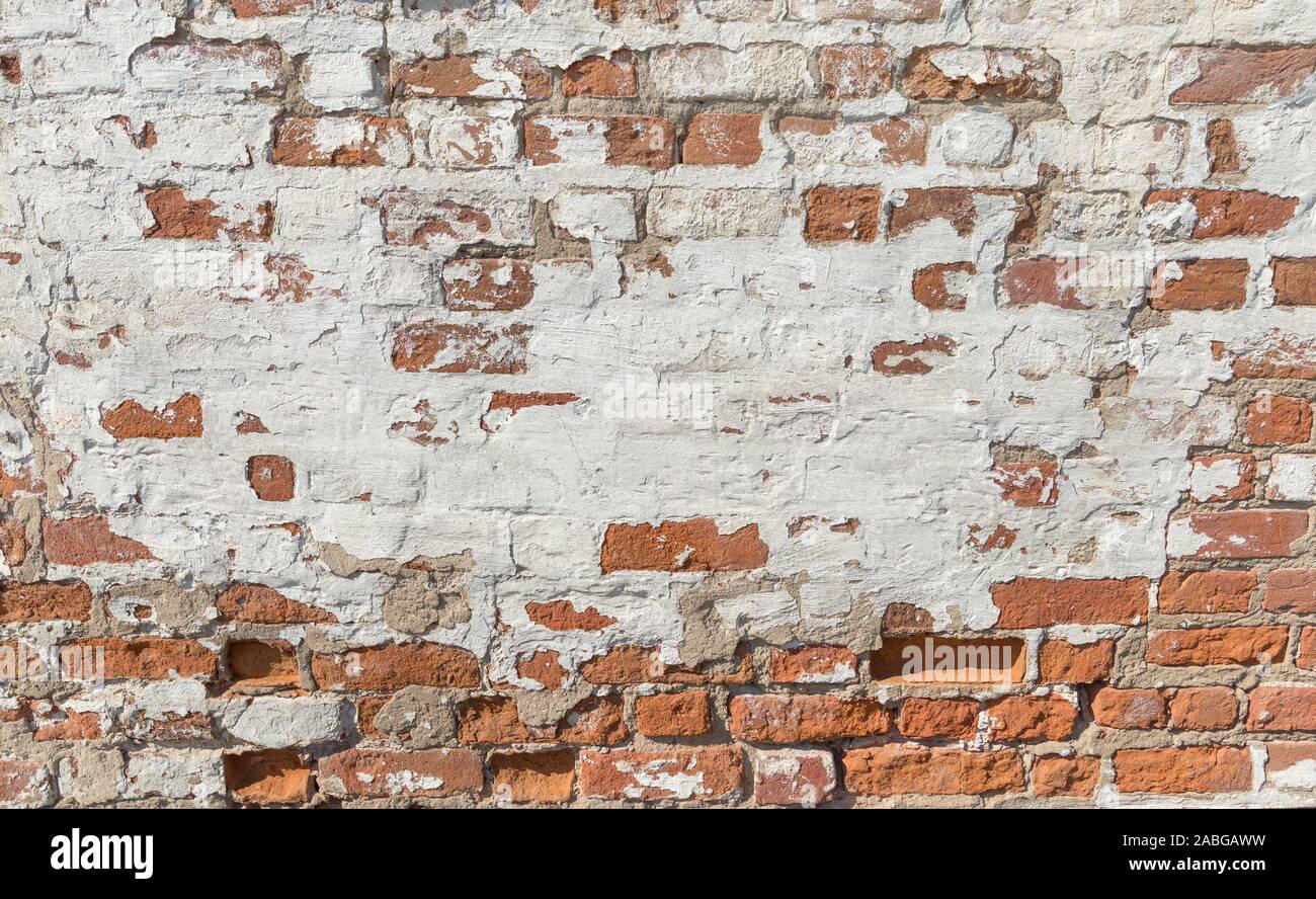 Arrière-plan de vieux millésime mur sale avec le plâtre, la texture. Banque D'Images