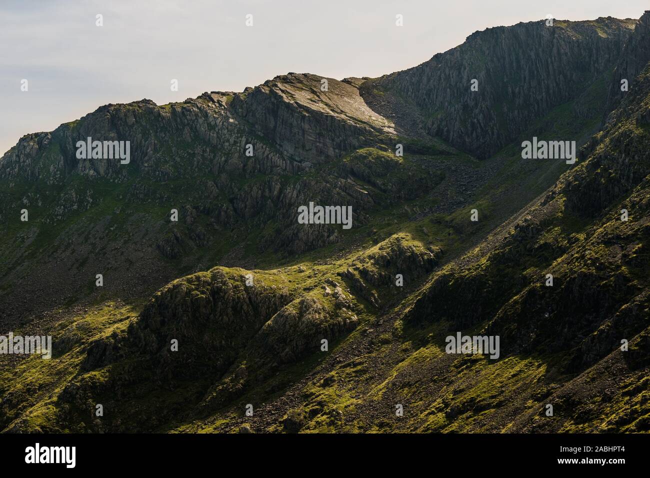 Grande Dalle & Bow est tombé, Lake District Banque D'Images