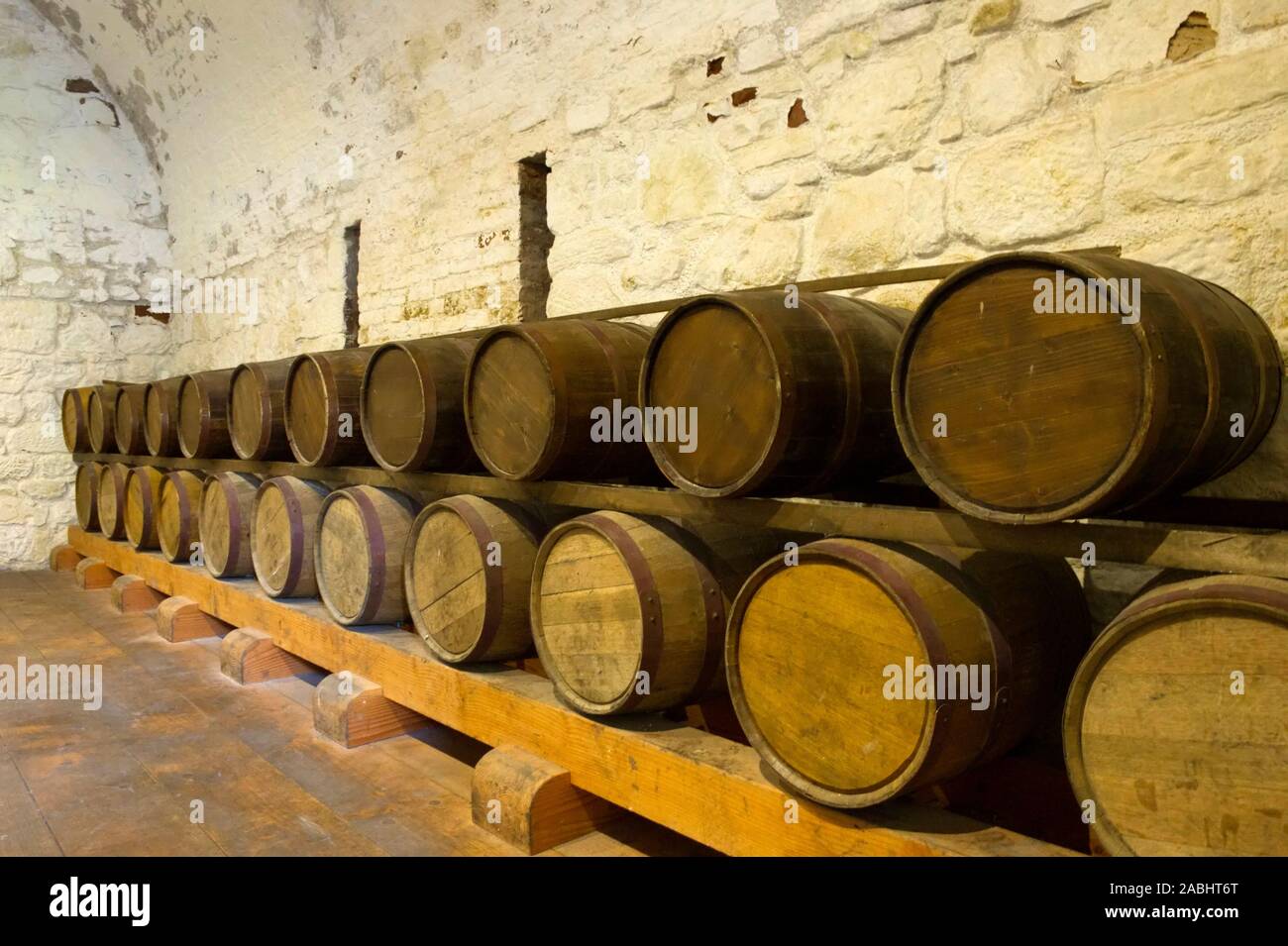 Château de Dumbarton chambre à poudre. Banque D'Images