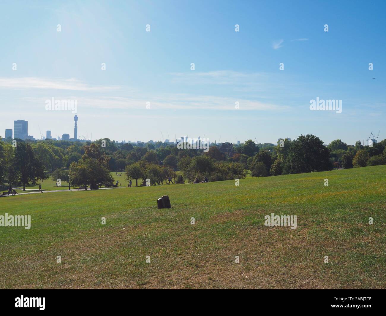 Primrose Hill au nord de Regent's Park à Londres, Royaume-Uni Banque D'Images