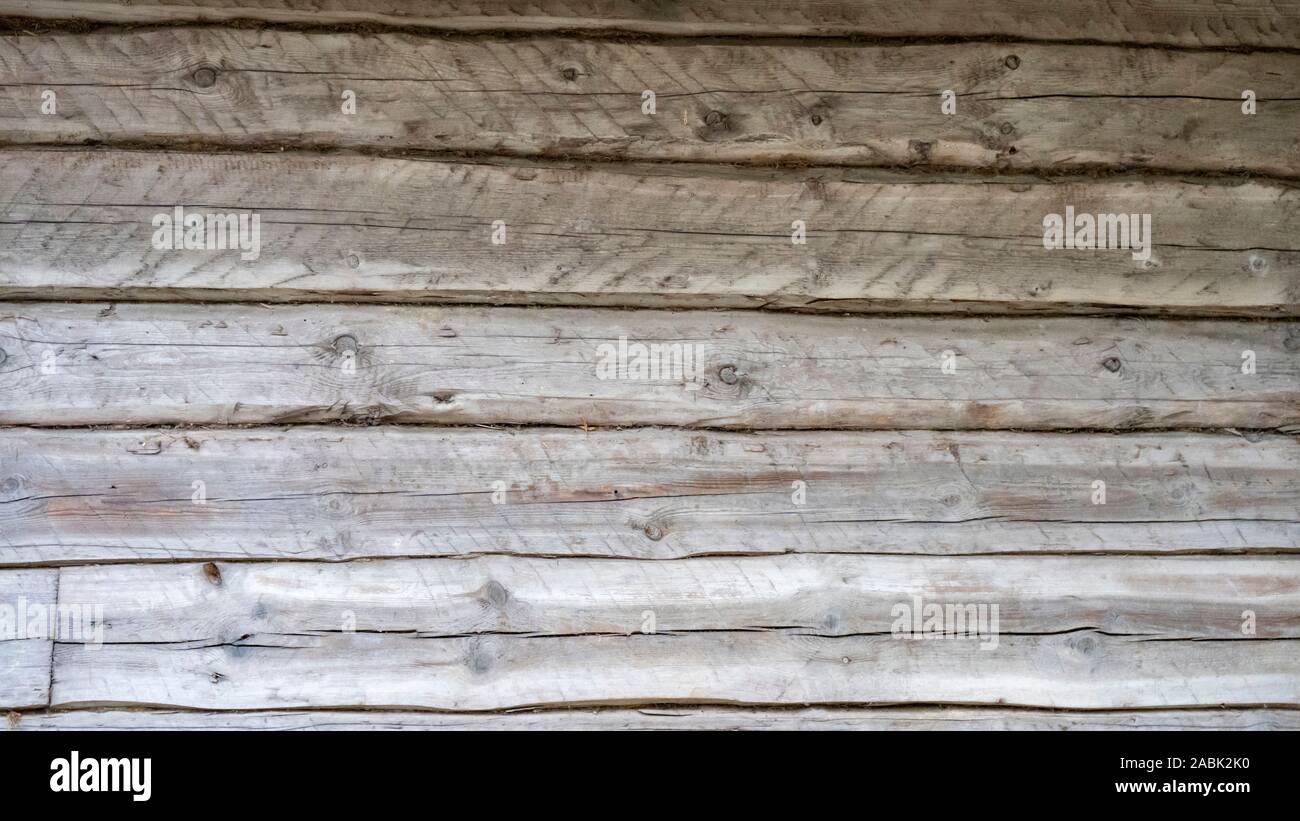 Ancienne maison de pêcheurs en bois Vintage en bois non texturés. Banque D'Images