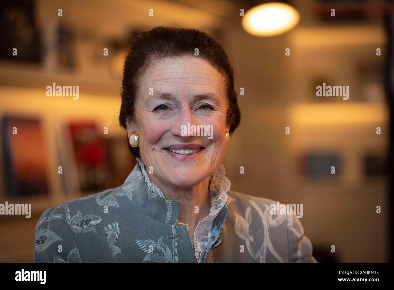 Le Directeur général de l'Unicef, Henrietta Fore pose pour une photo portrait sur Samedi, 16 février 2019 à l'hôtel Roomers à Munich (Haute-Bavière). [Traduction automatique] Banque D'Images