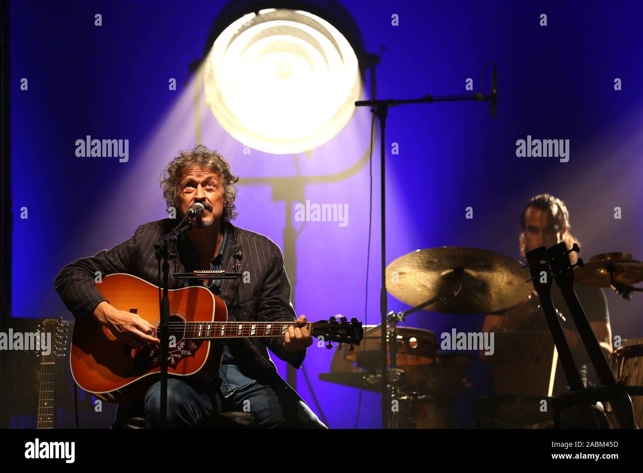 Wolfgang Niedecken BAP et vivre au Festival Tollwood Munich. [Traduction automatique] Banque D'Images