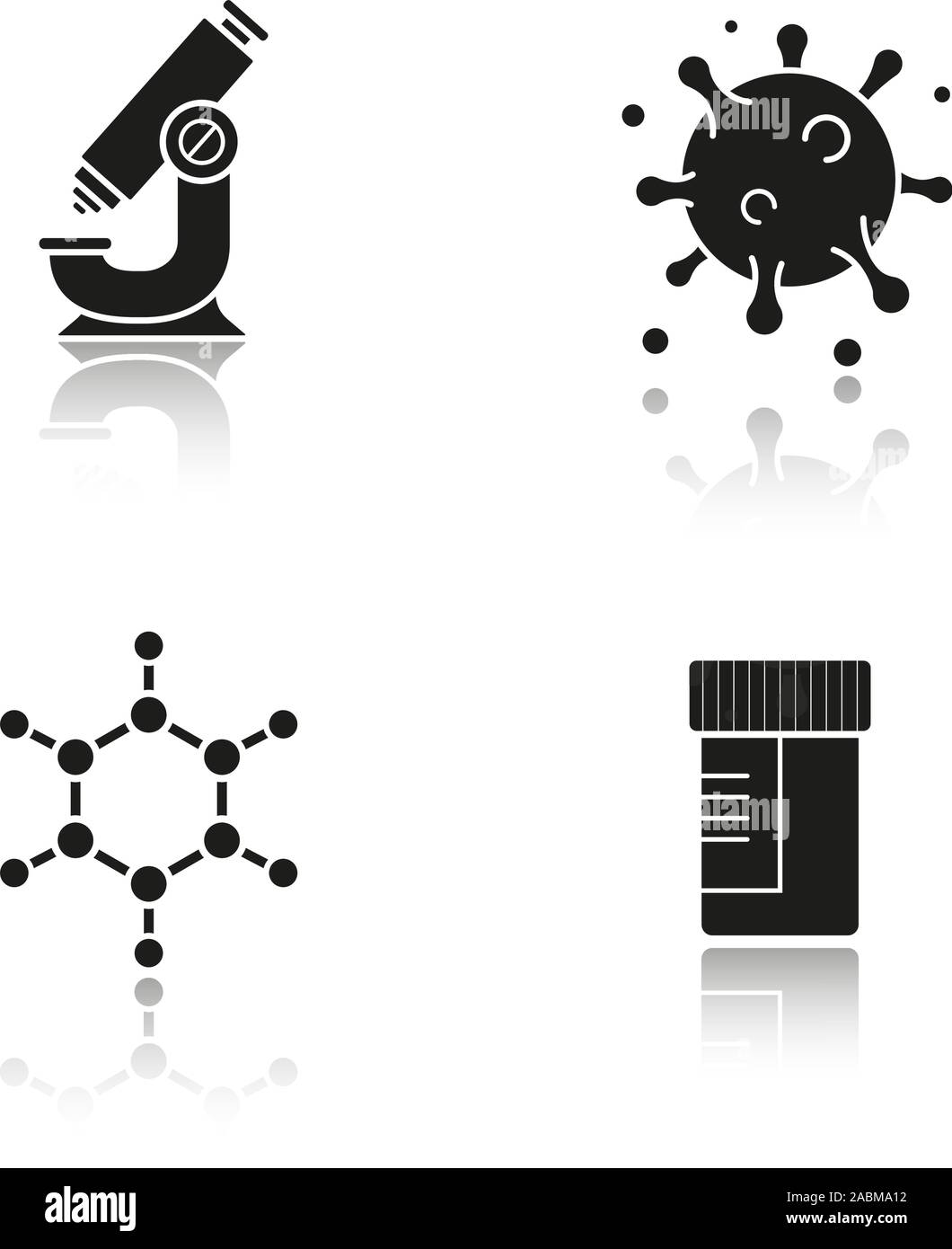 Pictogramme laboratoire essais Banque de photographies et d’images à ...