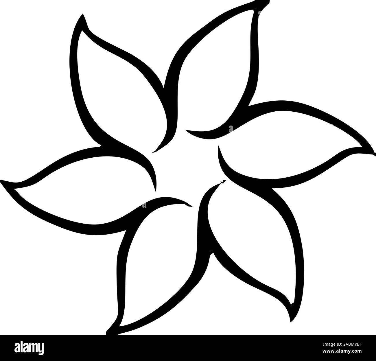 Fleurs de vecteur et l'arrière-plan et les frontières Banque D'Images