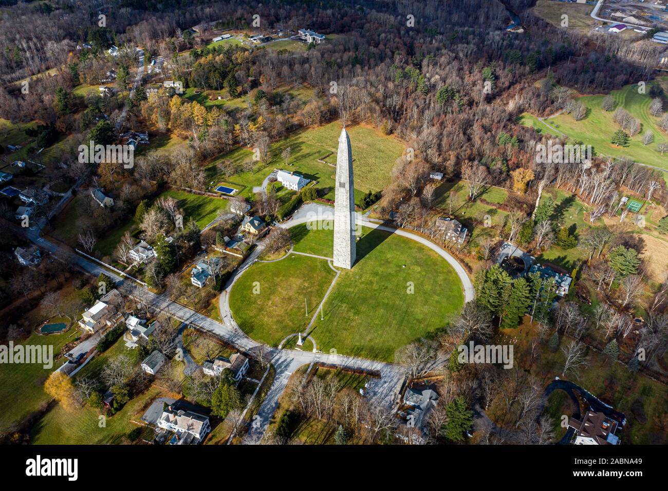 Monument de la bataille de Bennington, Bennington, VT, USA Banque D'Images